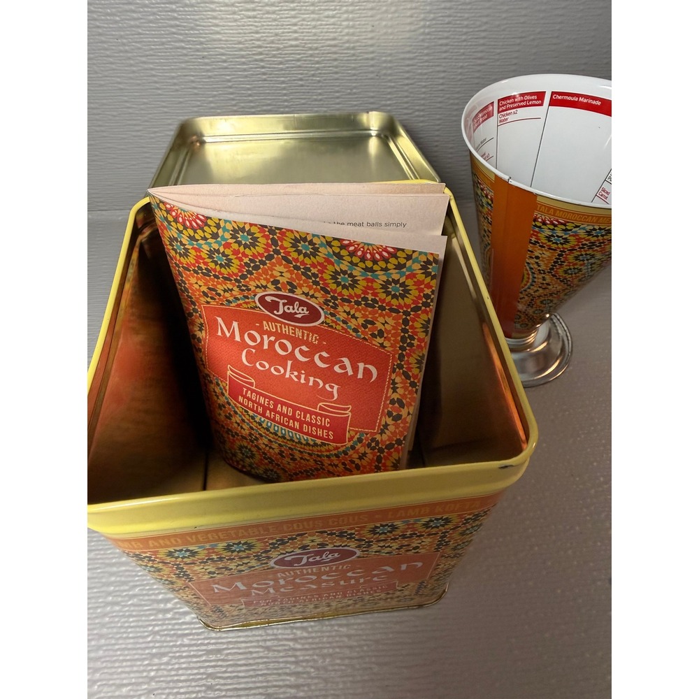 Tala Authentic Moroccan Measure and Storage Tin Set Made in England Kitchenware - Picture 10 of 13
